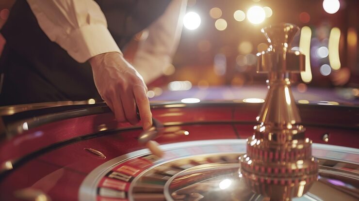 Antarmuka aplikasi mobile lynette menampilkan pasar sepak bola Liga 1 dan meja dealer langsung